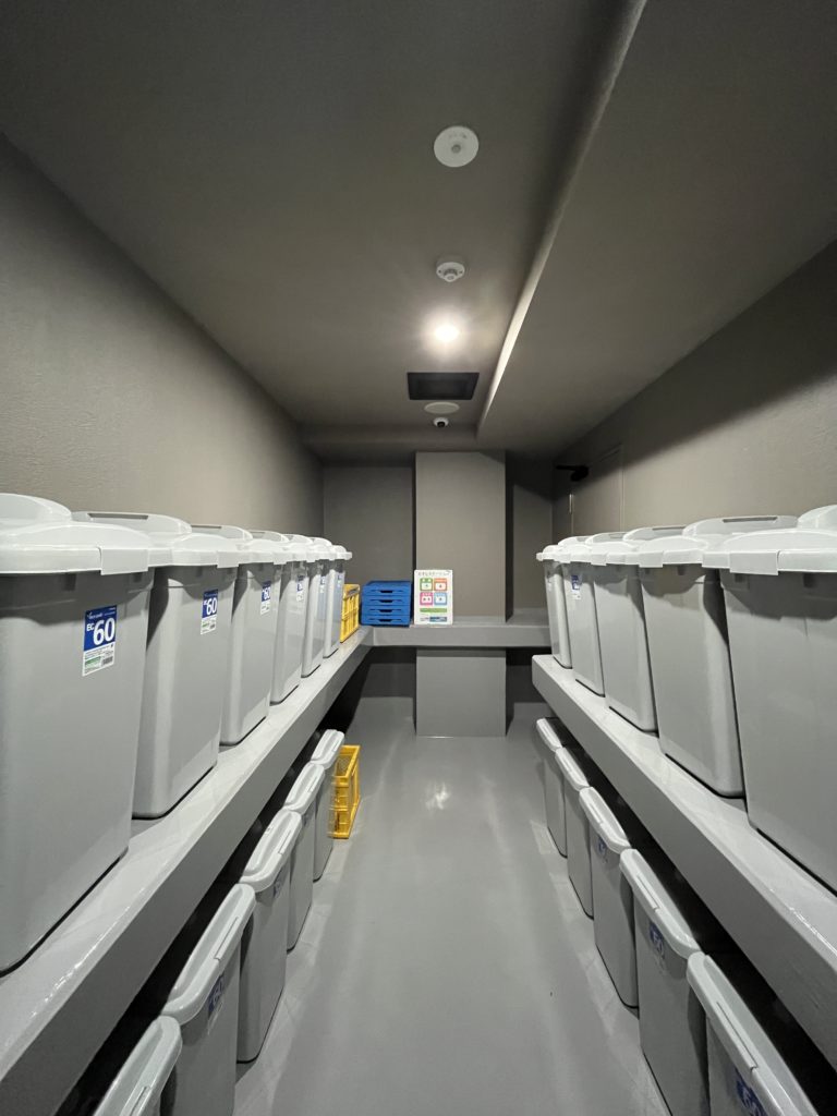 ゴミ捨て場の画像