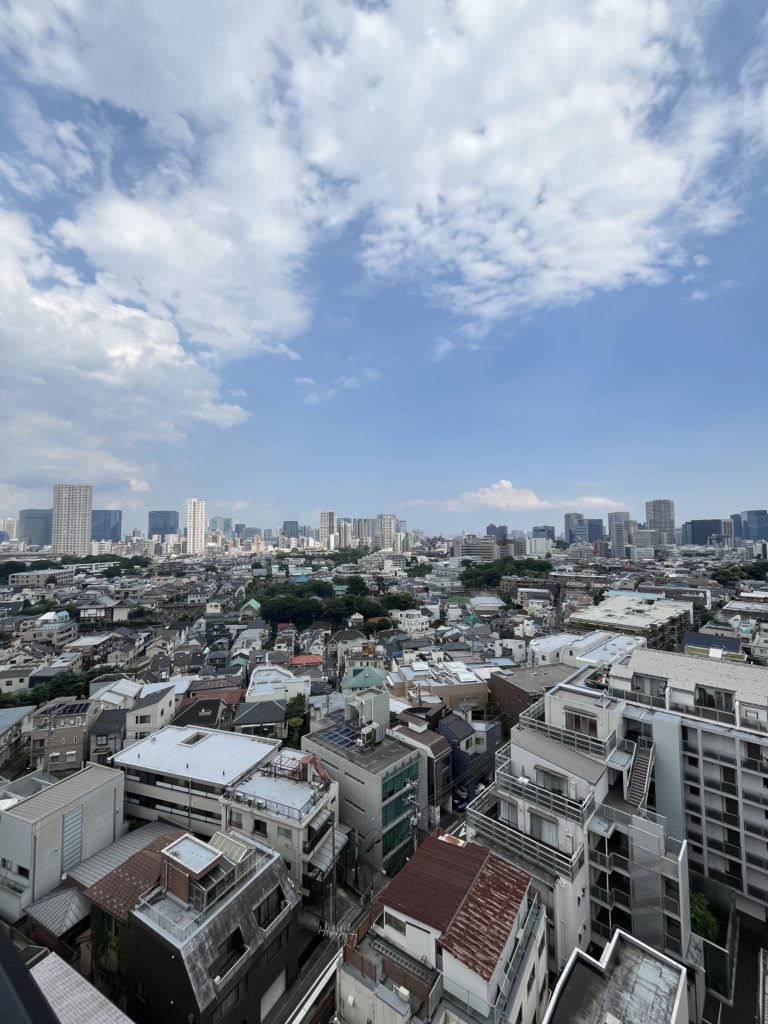 バルコニーからの眺めの画像
