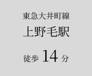 東急大井町線上野毛駅 徒歩14分