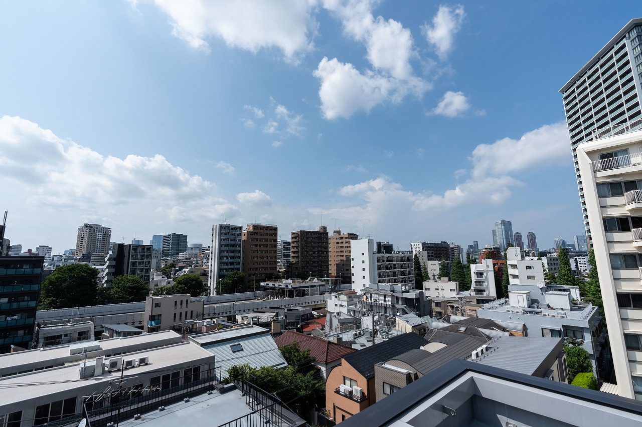 バルコニーからの眺めの画像